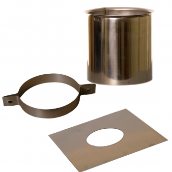 Top plate clamp and sleeve